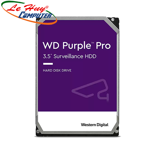 Ổ Cứng HDD Western Pro 18TB 3.5 inch, 7200RPM,SATA 3, 512MB Cache (WD181PURP)