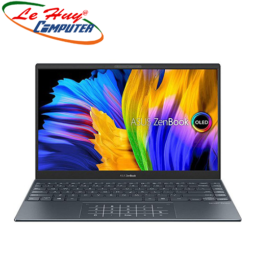 Máy Tính Xách Tay/Laptop Asus ZenBook UX325EA-KG363T (i5 1135G7/8GB RAM/512GB SSD/13.3 FHD/Win10/Cáp USB to LAN,USB C-Audio/Xám)