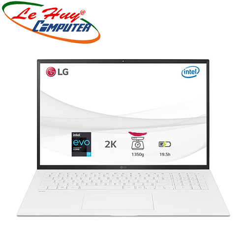 Máy Tính Xách Tay/Laptop LG Gram 17ZD90P-G.AX71A5 (i7-1165G7/16GB/256GB SSD/17.0WQXGA/VGA ON/DOS/White)
