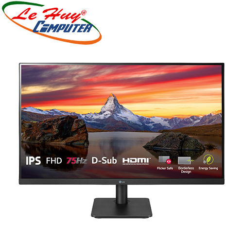 Màn hình LCD LG 24MP400-B 23.8Inch FHD 75Hz IPS- Full viền 3 cạnh