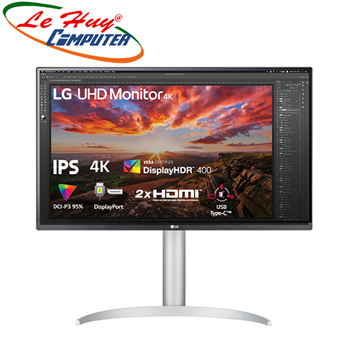 Màn hình LCD LG 27UP850-W 27Inch UHD 4K USB Type-C IPS (Tích hợp Loa)
