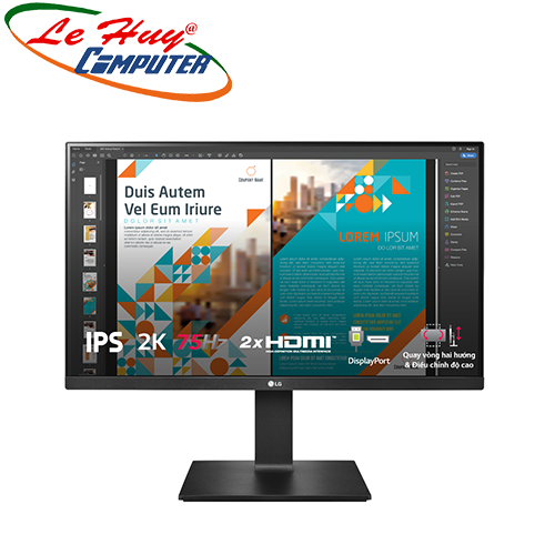 Màn hình LCD LG 24QP550-B 23.8 inch IPS 2K QHD