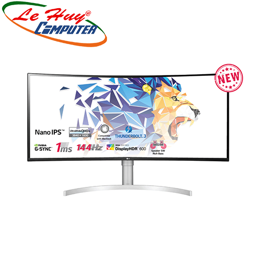 Màn hình cong LCD LG 38WN95C-W 38 inch UltraWide QHD+ IPS Curved 144Hz