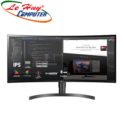 Màn hình cong LCD LG 34WN80C-B 34Inch UltraWide WQHD IPS