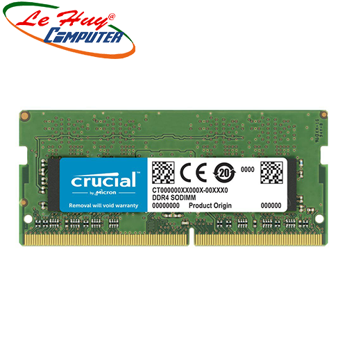 Ram Laptop CRUCIAL DDR4 32GB 2666MHz 1.2v CT32G4SFD8266