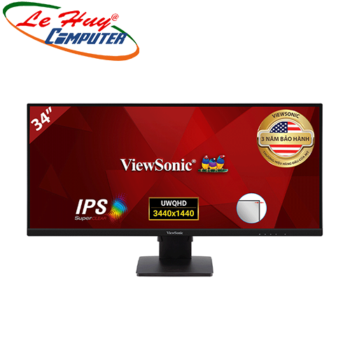 Màn hình máy tính Viewsonic VA3456-MHDJ 34Inch WQHD IPS 75hz Loa