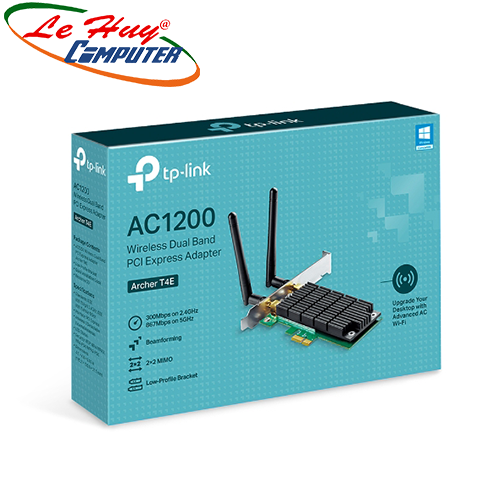Card Mạng Wireless TP-Link AC1200 Archer T4E 1200Mbps
