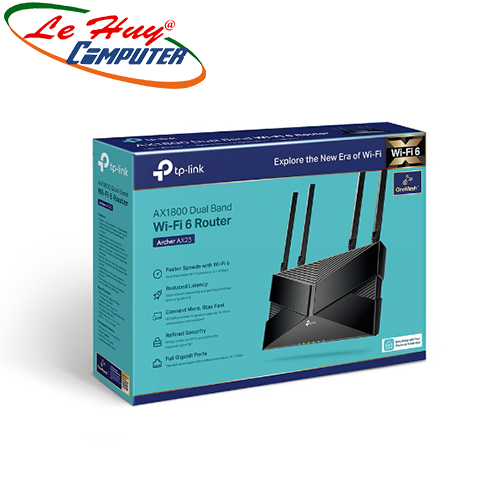 Thiết bị mạng - Router Wifi TP-Link Archer AX23 AX1800 Dual-Band Wi-Fi 6