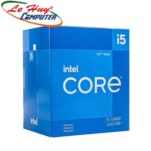 CPU Intel Core i5-12400F Chính Hãng