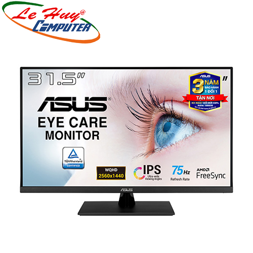 Màn hình LCD Asus VP32AQ 31.5inch WQHD IPS 5ms 2K 75Hz Loa