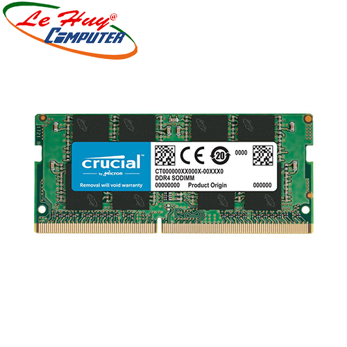 Ram Laptop CRUCIAL DDR4 8GB 3200MHz 1.2v CT8G4SFS832A