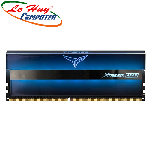 Ram Máy Tính TEAM T-Force Xtreem ARGB 64GB (32GBx2) DDR4 Bus 3600 (BLUE/WHITE)