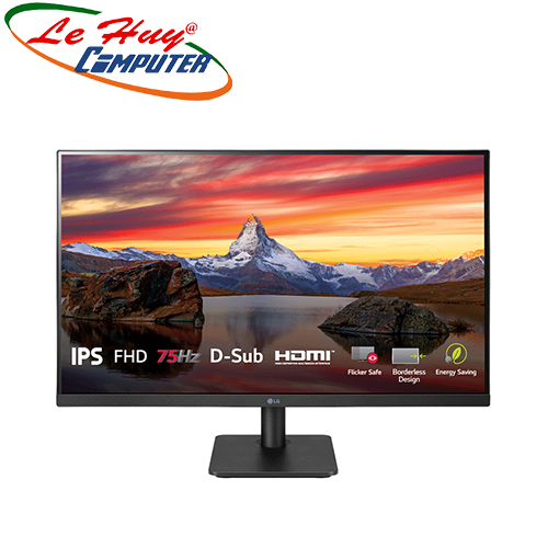 Màn hình LCD LG 27MP400-B 27inch FHD IPS 75Hz 5ms không viền 3 cạnh