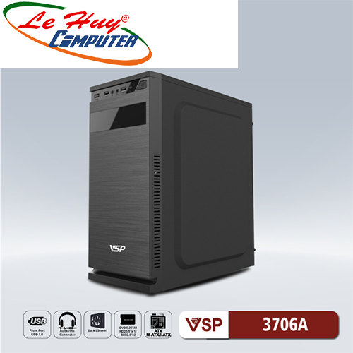 Vỏ máy tính VSP 3706A (No Fan)