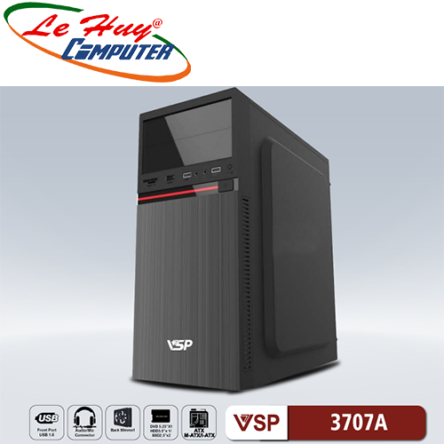 Vỏ máy tính VSP 3707A (No Fan)
