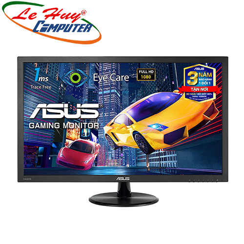 Màn hình LCD Asus VP247HAE 23.6inch FHD VA 60Hz,Vga, HDMI ( kèm cáp HDMI + Cáp VGA)