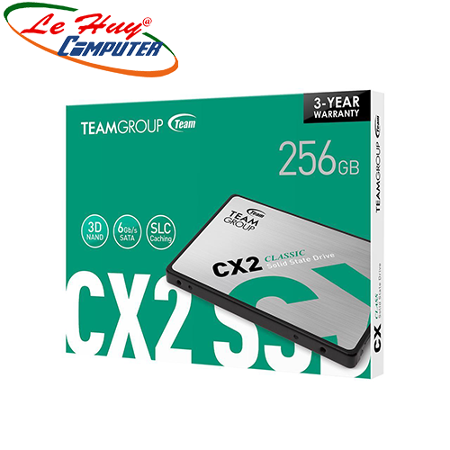 Ổ cứng máy tính SSD TEAM CX2 256GB 2.5Inch SATA III