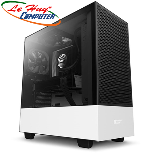 Vỏ máy tính NZXT H510 FLOW WHITE/BLACK