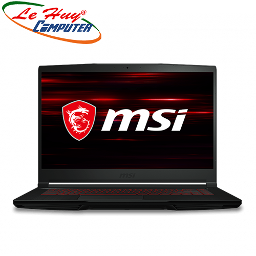 Máy tính xách tay/ Laptop MSI GF63 Thin 11UC 443VN (i5-11400H/8GB/512GB/RTX3050 4GB/15.6inch FHD/Win 10/Đen)