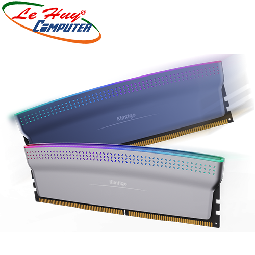 Ram máy tính Kimtigo 16GB (8GBx2) DDR4 3200MHz (KMKUAG8683200Z3-S) RGB