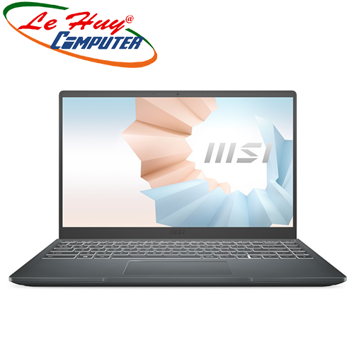 Máy tính xách tay/ Laptop MSI Modern 14 (B5M-064VN) (R5 5500U/8GB RAM/512GB SSD/14.0inch FHD/Win10/Xám)