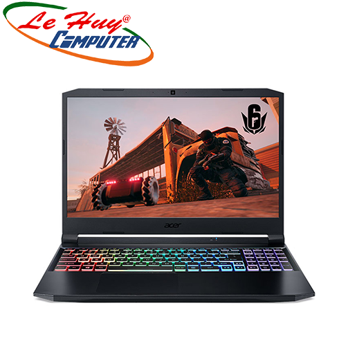 Máy Tính Xách Tay/Laptop Acer Gaming Nitro 5 AN515-45-R3SM (NH.QBMSV.005) (Ryzen 5 5600H/8GB Ram/512GB SSD/GTX1650 4G/15.6inch FHD 144Hz/Win 10/Đen)