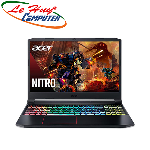 Máy Tính Xách Tay/Laptop Acer Gaming Nitro 5 AN515-45-R86D (NH.QBCSV.005) (R7 5800H/8GB Ram/512GB SSD/RTX3060 6G/15.6 inch FHD 144Hz/Win 11/Đen)