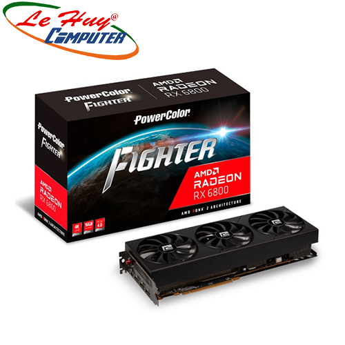 Card Màn Hình - VGA PowerColor Fighter Radeon RX 6800 16GB GDDR6