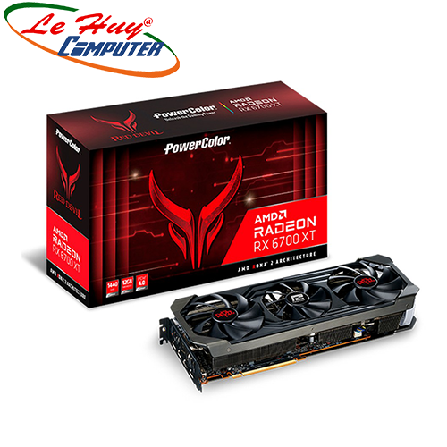 Card Màn Hình - VGA PowerColor Red Devil Radeon RX 6700 XT 12GB GDDR6
