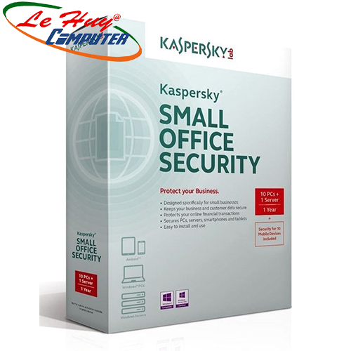 Phần mềm diệt virus KASPERSKY KSOS(1 SERVER+10PC)