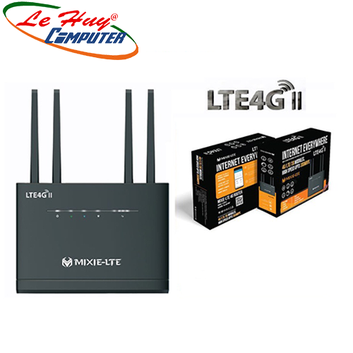 Bộ phát Wifi 4G MIXIE-LTE II 4G (4 Cổng Lan 4 Antenna Wifi)