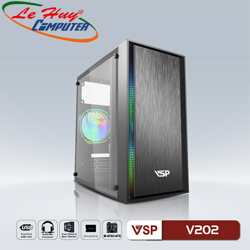 Vỏ máy tính VSP V202 (No Fan)