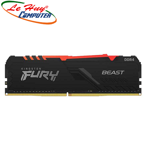 Ram Máy Tính Kingston Fury Beast RGB 8GB 3200MHz DDR4 (KF432C16BBA/8)