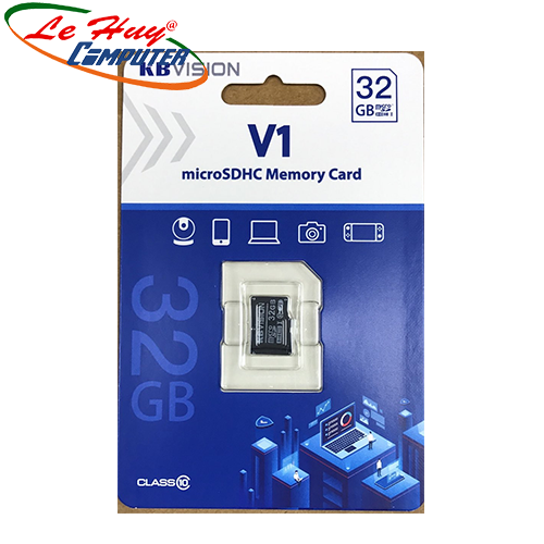 Thẻ nhớ MicroSDHC KBVISION V1 32GB Class 10 Chính Hãng