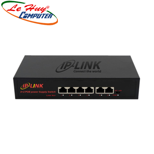 Switch IP-Link IPL-04POE 4 Port PoE + 2 Port Uplink