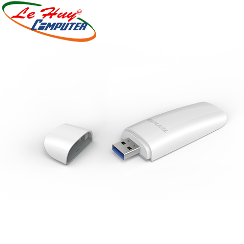 USB WIFI Tenda U18 hai băng tần chuẩn AX1800 Wifi 6