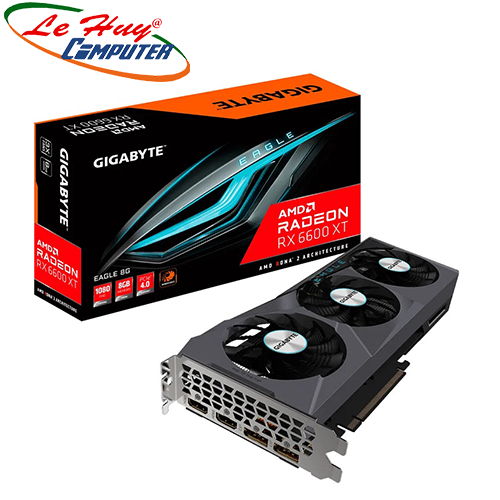 Card Màn Hình - VGA GIGABYTE Radeon RX 6600 XT EAGLE 8G (GV-R66XTEAGLE-8GD)