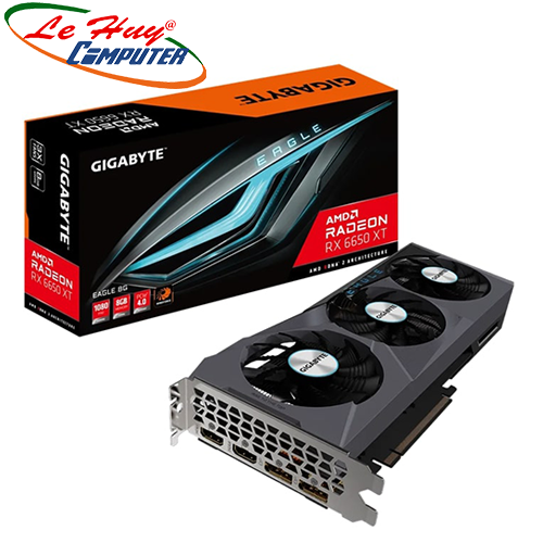 Card Màn Hình - VGA GIGABYTE Radeon RX 6650 XT Eagle 8G (GV-R665XTEAGLE-8GD)