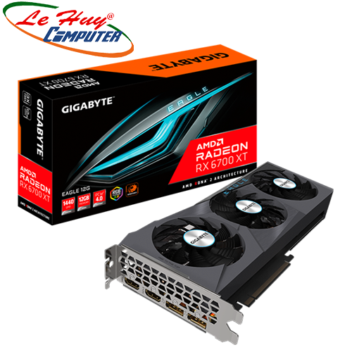 Card Màn Hình - VGA GIGABYTE Radeon RX 6700 XT EAGLE 12G (GV-R67XTEAGLE-12GD)