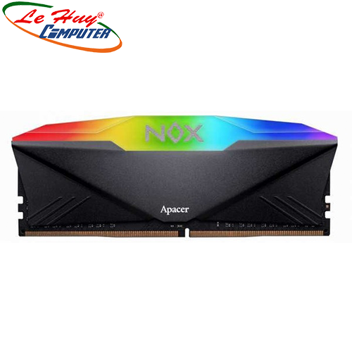 Ram Máy Tính Apacer NOX RGB Black 16GB (16GBx1) DDR4 3200Mhz AH4U16G32C28YNBAA-1