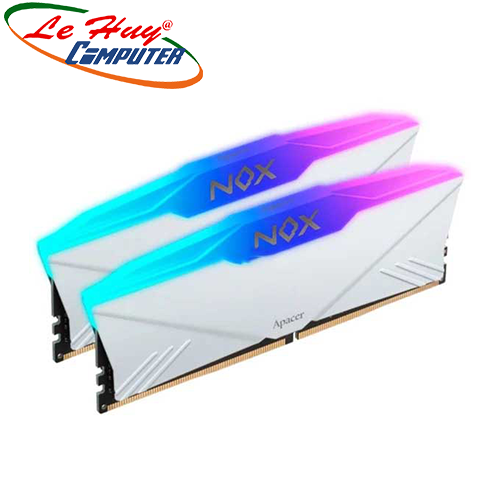 Ram Máy Tính Apacer NOX RGB White 16GB (8GBx2) DDR4 3600Mhz AH4U16G36C25YNWAA-2