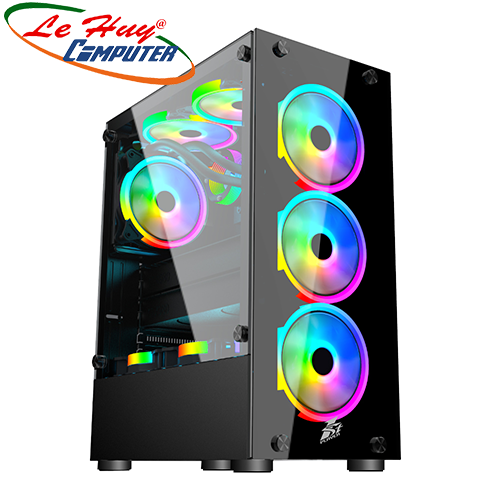 Vỏ máy tính 1STPLAYER FIREDANCING V2-A (4 fan RGB)