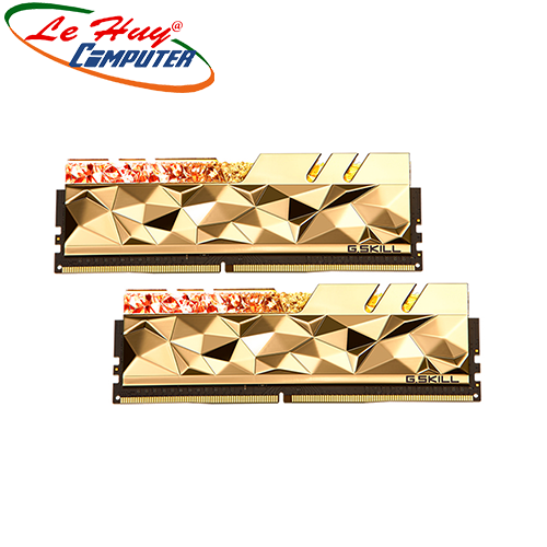 Ram Máy Tính GSKILL Trident Z Royal Elite Gold RGB 32GB DDR4 4000MHz (16GBx2) F4-4000C16D-32GTEG