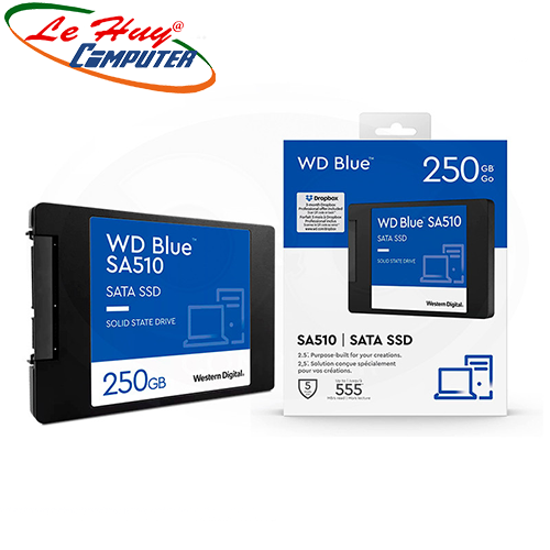 Ổ cứng SSD Western Digital Blue SA510 250GB 2.5Inch SATA III WDS250G3B0A
