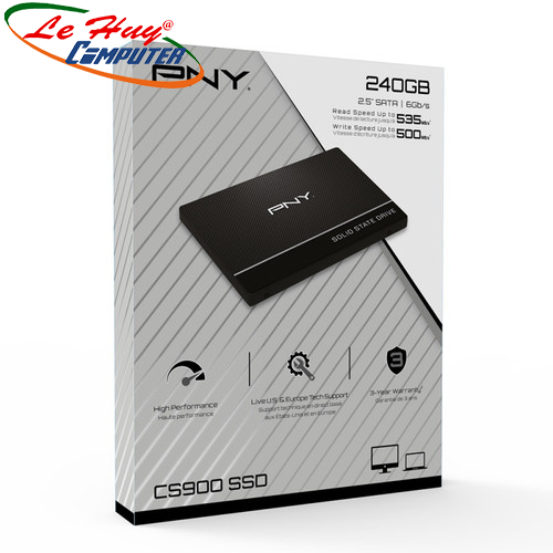 Ổ cứng SSD PNY CS900 240GB 2.5Inch SATA III