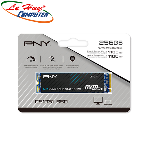 Ổ cứng SSD PNY CS1031 256GB M.2 PCIe Gen3x4 NVMe