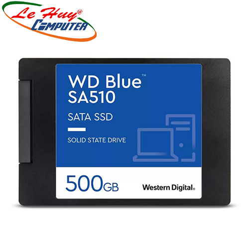 Ổ cứng SSD Western Digital Blue SA510 500GB 2.5Inch SATA III WDS500G3B0A
