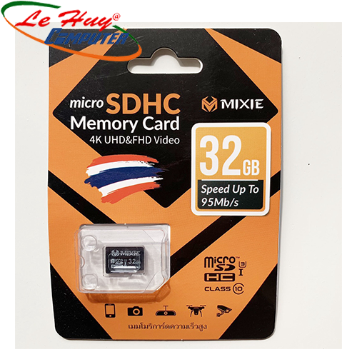 Thẻ nhớ MicroSD Mixie 32GB U3 Class 10
