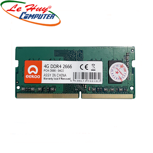 Ram laptop EEKOO 4GB DDR4 2666Mhz
