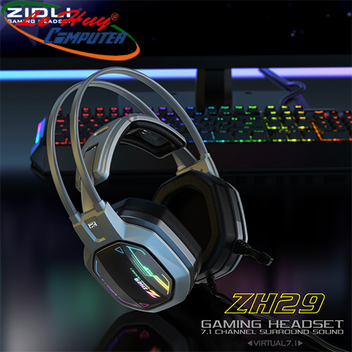 Tai nghe Zidli ZH29 Fly Wing 7.1 USB RGB